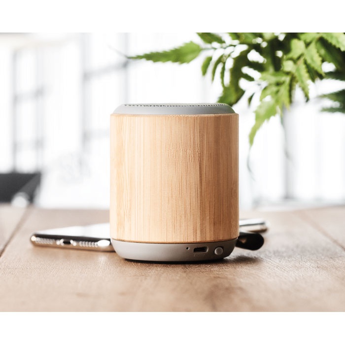 RUGLI - Boxă wireless din bambus 5.3 - imagine 4