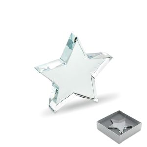 STARWARD - Trofeu stea din sticlă