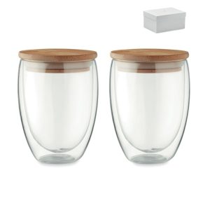 TIRANA SET - Set 2 pahare 350 ml în cutie