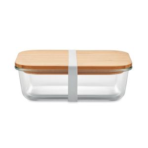 TUNDRA LUNCHBOX - Cutie de prânz, sticlă/bambus