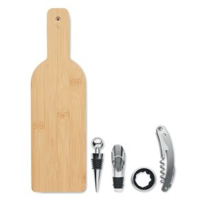 VINOVAULT SET - Set de vin în formă de sticlă