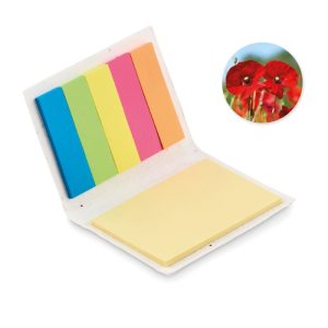 VISON SEED - Set notițe hârtie cu semințe