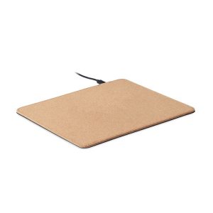 WIRELESS MATTY - Încărcător MOuse pad din plută