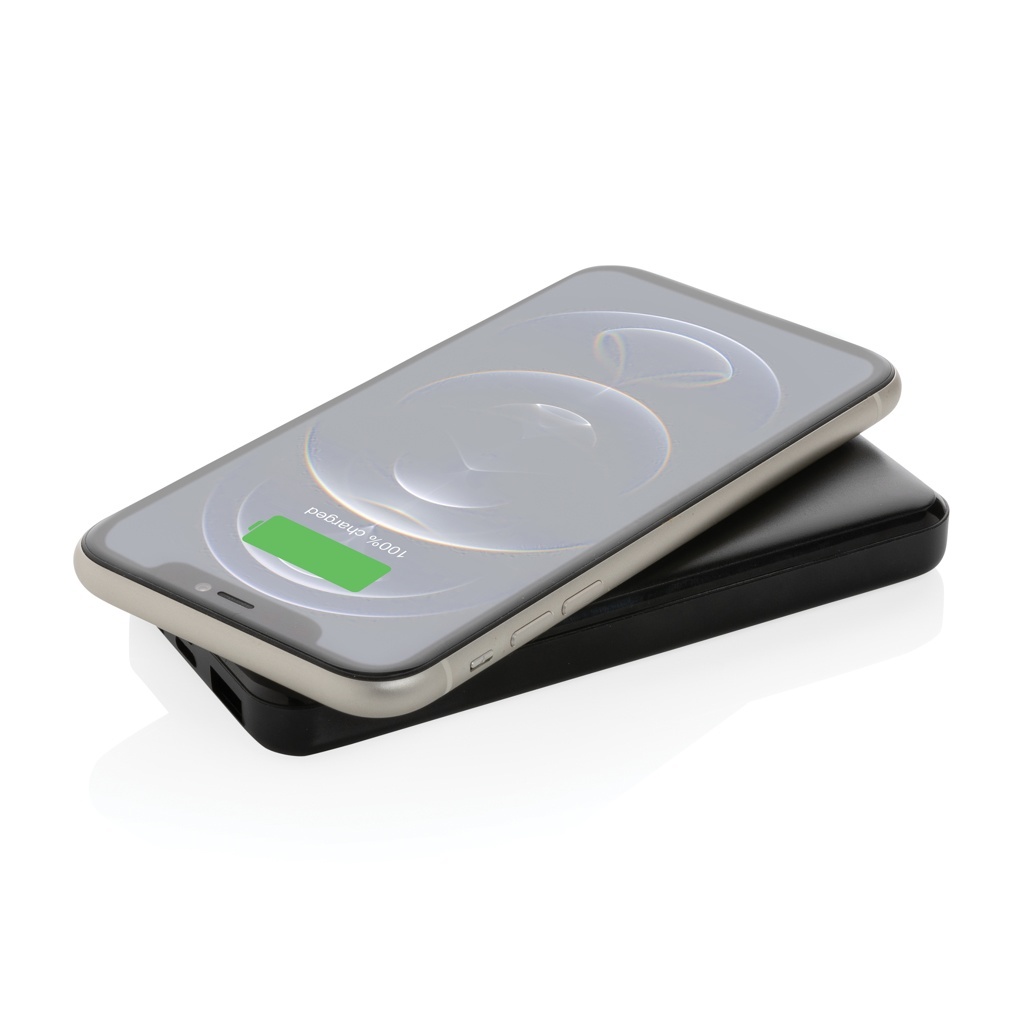 Baterie externă wireless standard RCS din plastic reciclat - imagine 3