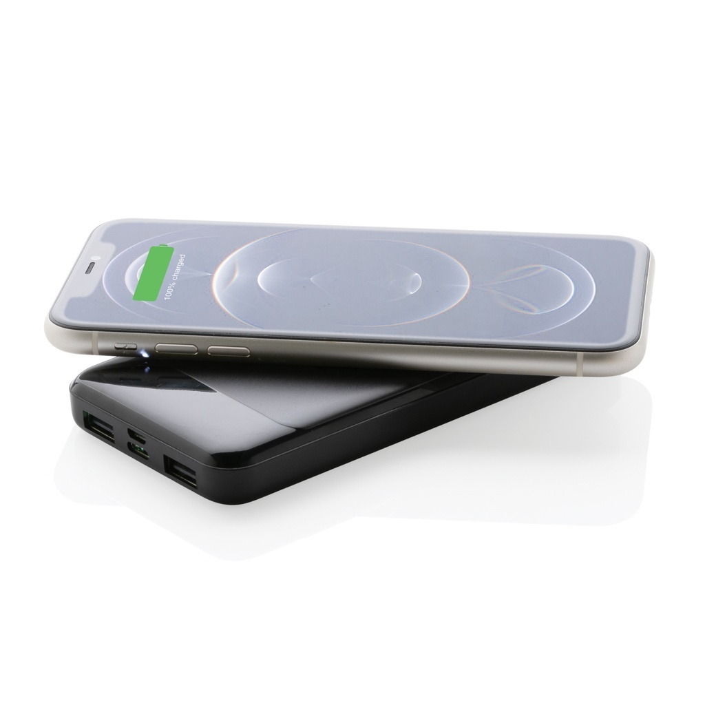 Baterie externă wireless standard RCS din plastic reciclat - imagine 4