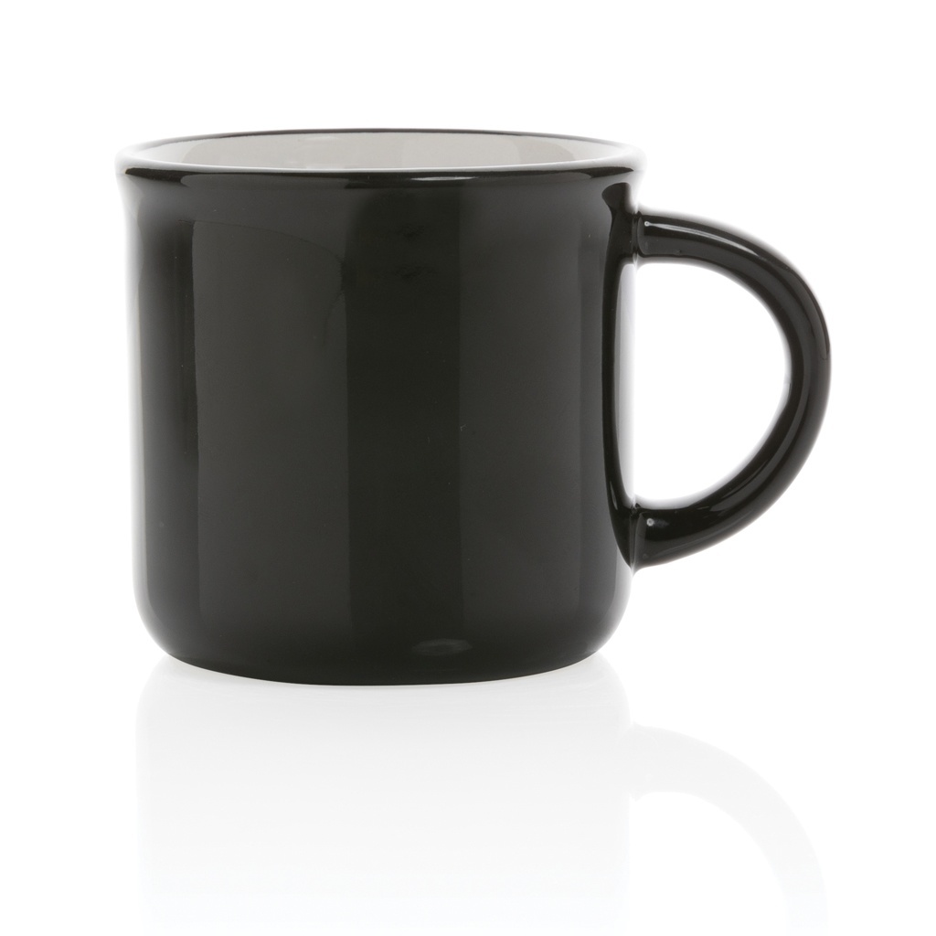 Cană ceramică vintage 280ml - imagine 3