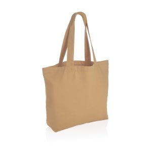 Geantă de cumpărături Impact Aware din pânză de 240 g/m² cu buzunar, nevopsită