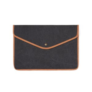Husă pentru laptop VINGA Bosler GRS din pânză reciclată de 16"