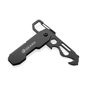 Instrument EDC pliabil Gear X cu carabină și Cuțit de colete