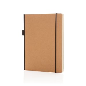 Notebook A5 deluxe cu copertă cartonată kraft