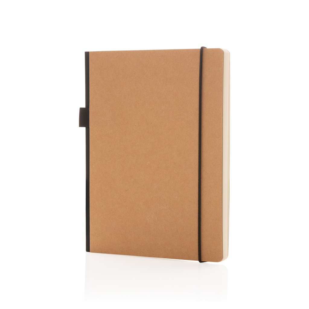 Notebook A5 deluxe cu copertă cartonată kraft