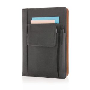 Notebook cu buzunar pentru telefon
