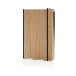 Notebook deluxe Treeline A5 cu copertă din lemn
