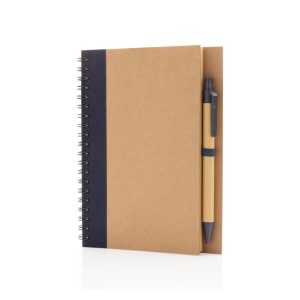 Notebook spiralat Kraft cu pix