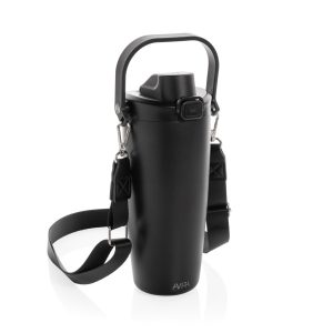Pahar crossbody Avira Ayala RCS din oțel inoxidabil Duosip cu încuietoare