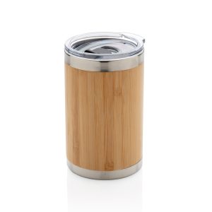 Pahar de cafea la pachet din bambus