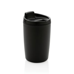 Pahar GRS din PP reciclat cu capac rabatabil