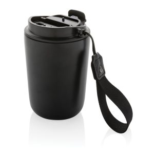 Pahar vidat Cuppa RCS din oțel reoțelat cu șnur