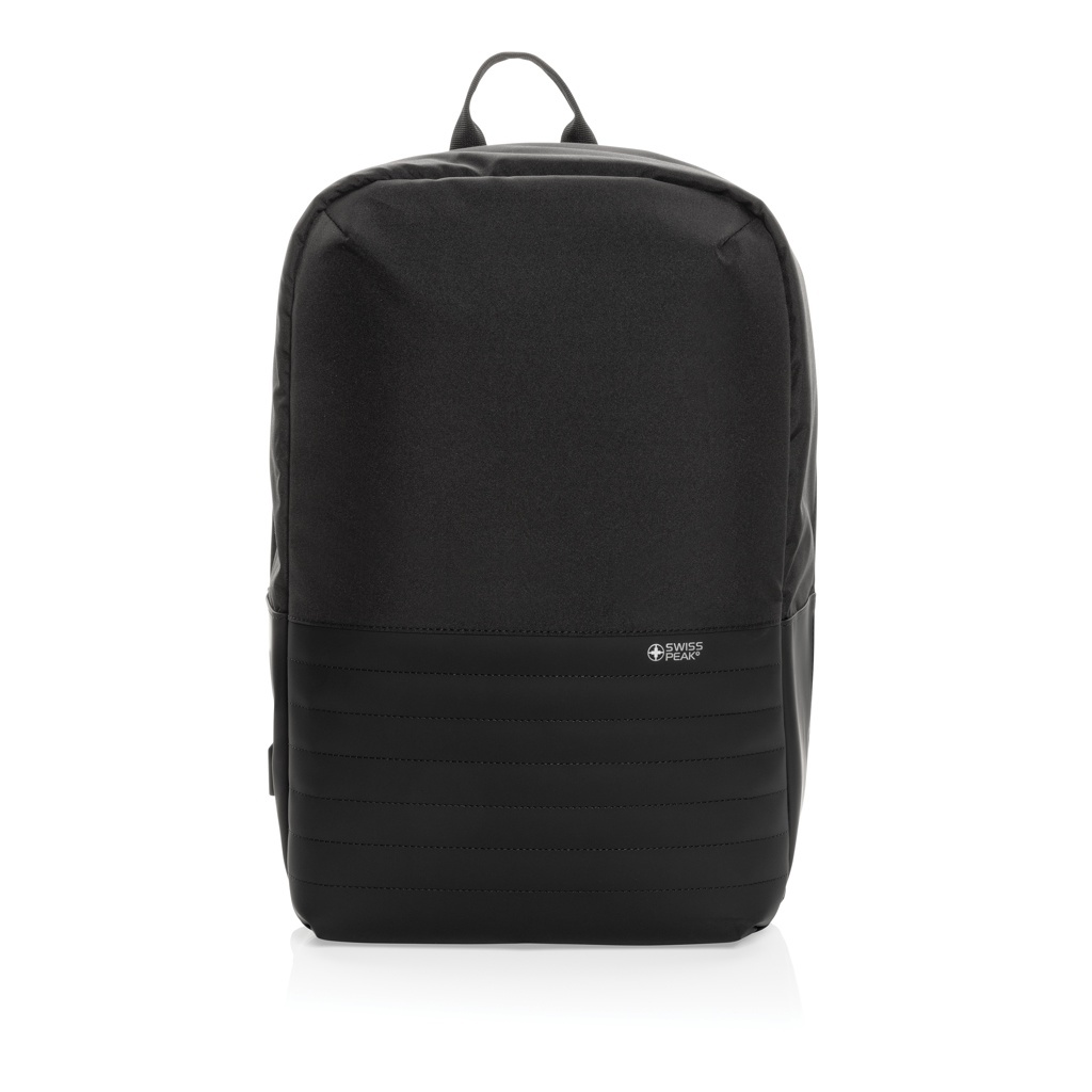 Rucsac antifurt Swiss Peak AWARE RFID pentru laptop de 15,6'' - imagine 4