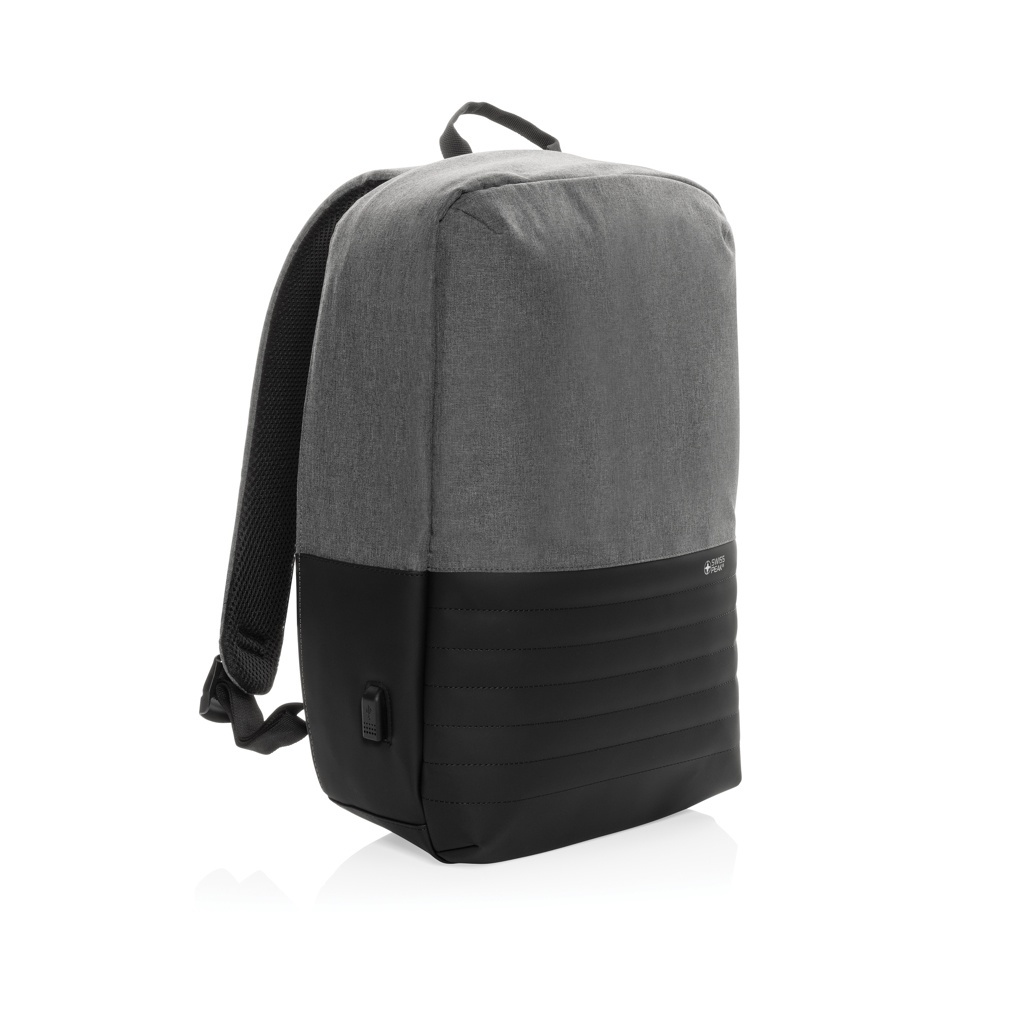 Rucsac antifurt Swiss Peak AWARE RFID pentru laptop de 15,6'' - imagine 5