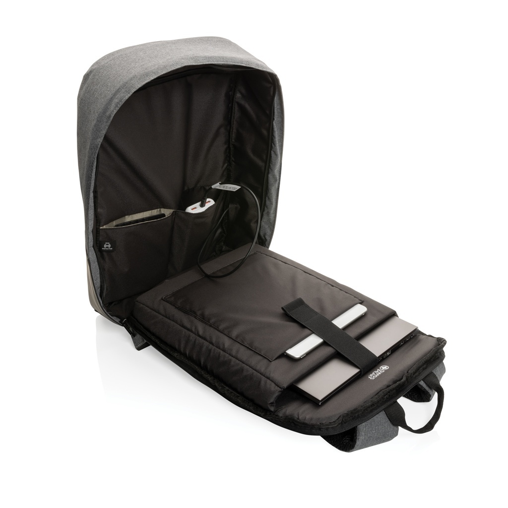 Rucsac antifurt Swiss Peak AWARE RFID pentru laptop de 15,6'' - imagine 6