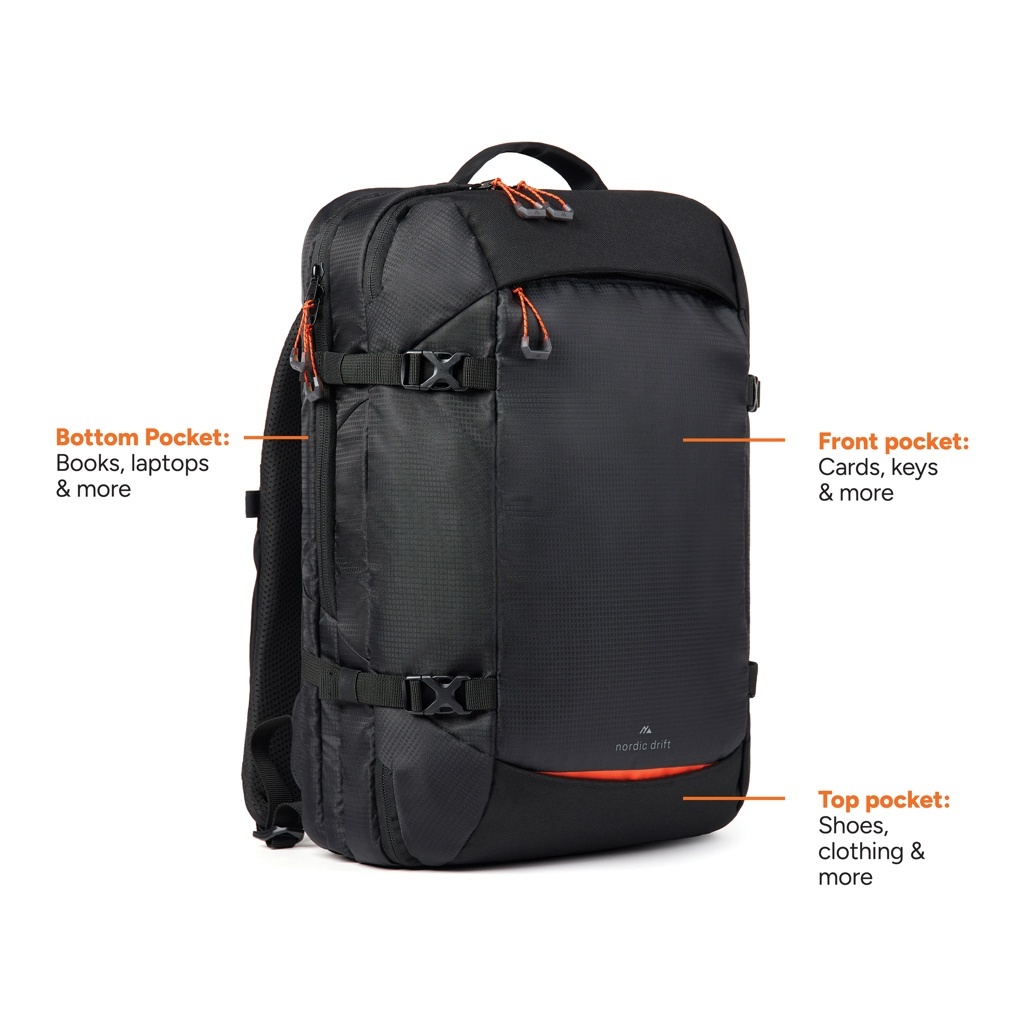 Rucsac de călătorie Nordic Drift RCS 25L - imagine 2