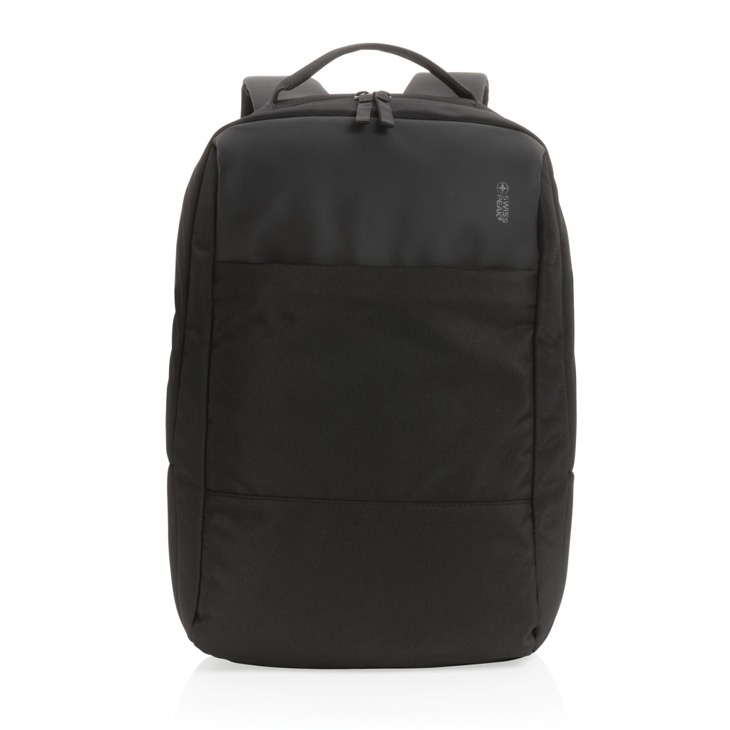 Rucsac de zi Swiss Peak AWARE RPET de 15,6 inci - imagine 3