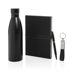 Set cadou business Swiss Peak RCS Deluxe cu sticlă de apă