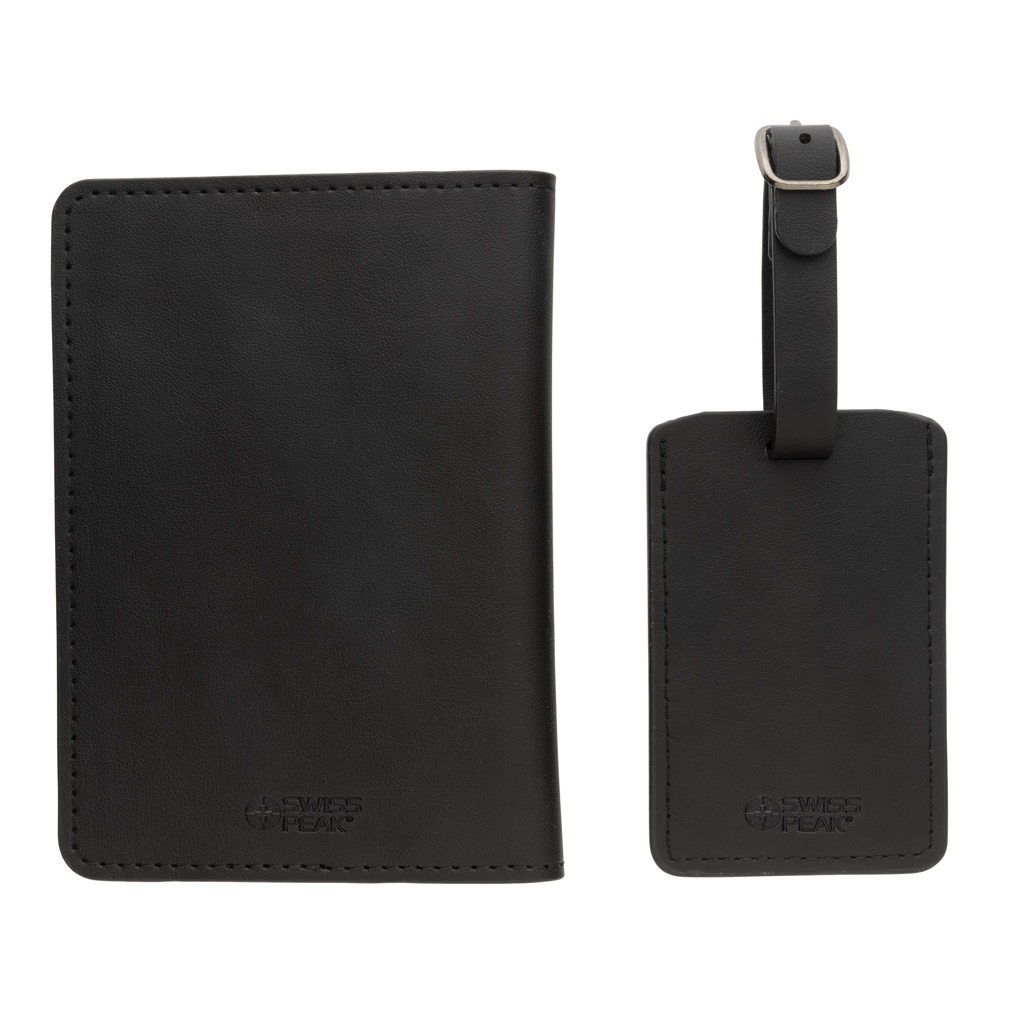 Set cadou de călătorie Swiss Peak GRS din PU reciclat - imagine 4