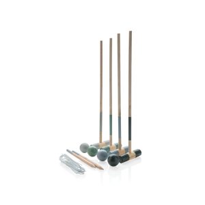 Set de croquet din lemn