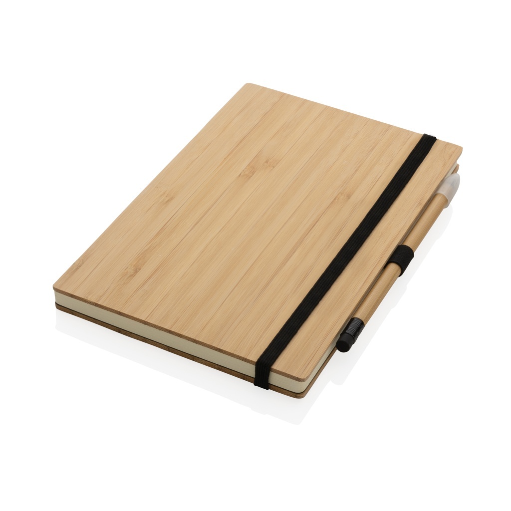 Set de Notebook și creioane infinite din bambus - imagine 3