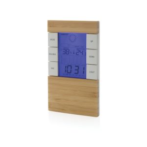 Stație meteo Utah RCS din plastic și bambus