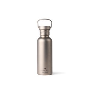 Sticlă de apă Nordic Drift Trail Ultra Light din titan, 600 ml
