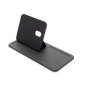 Tavă de birou pentru încărcător wireless Swiss Peak 3 în 1 RCS din PU reciclat