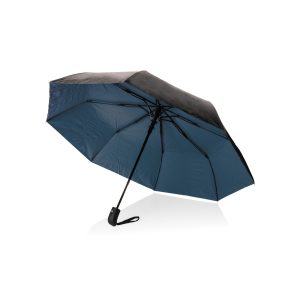 Umbrelă mică Impact AWARE RPET 190T Pongee, bicoloră, de 21"