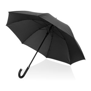 Umbrelă Swiss Peak Vero Aware din RPET, 25” cu mâner luxos