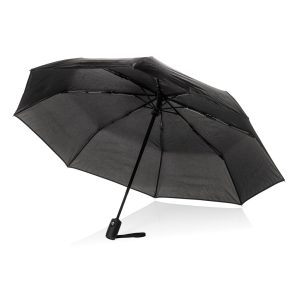 Umbrelă Swiss Peak Vito Aware™ din RPET, 21 inch, cu deschidere/închidere automată