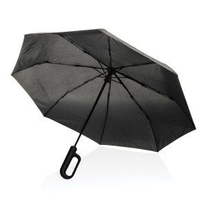 Umbrelă Yara AWARE RPET de 21" în culoare uni cu carabină