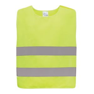 Vestă de siguranță de înaltă vizibilitate din PET reciclat GRS 7-12 ani