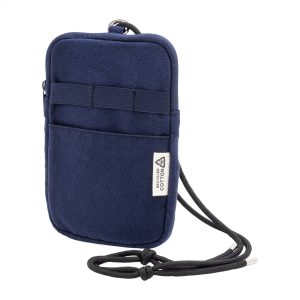 CanvaFon - Geantă pentru telefon mobil, crossbody, din pânză reciclată