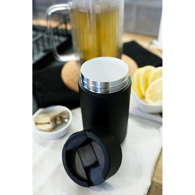 Cană termo 400 ml Air Gifts cu ceramică | Nabila - imagine 3