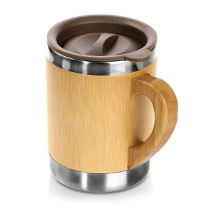 Cană termos din bambus 300 ml | Kol