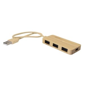 Hub USB și USB-C Bamboo B'RIGHT | Kenzie