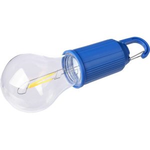 Lampă suspendată „bec”, clemă tip carabină