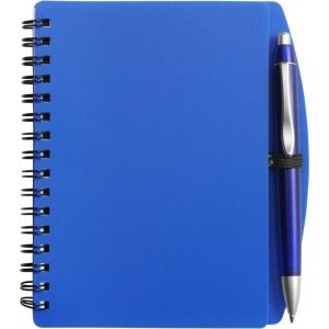 Notebook aprox. A6 cu pix