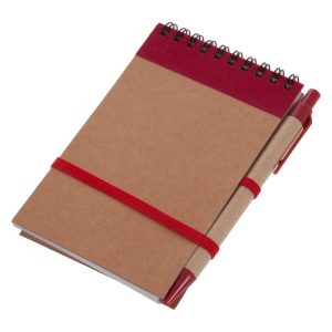 Notebook aprox. A6 cu pix