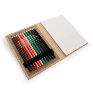 Set de creioane colorate, Notebook | Paddy