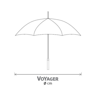 Umbrelă manuală rezistentă la vânt - imagine 4