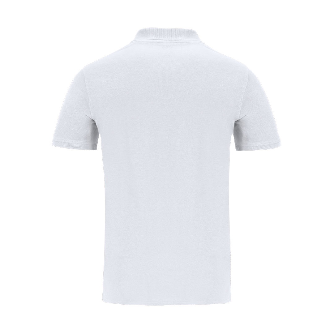 Chaplin - Tricou polo alb pentru adulți - imagine 3