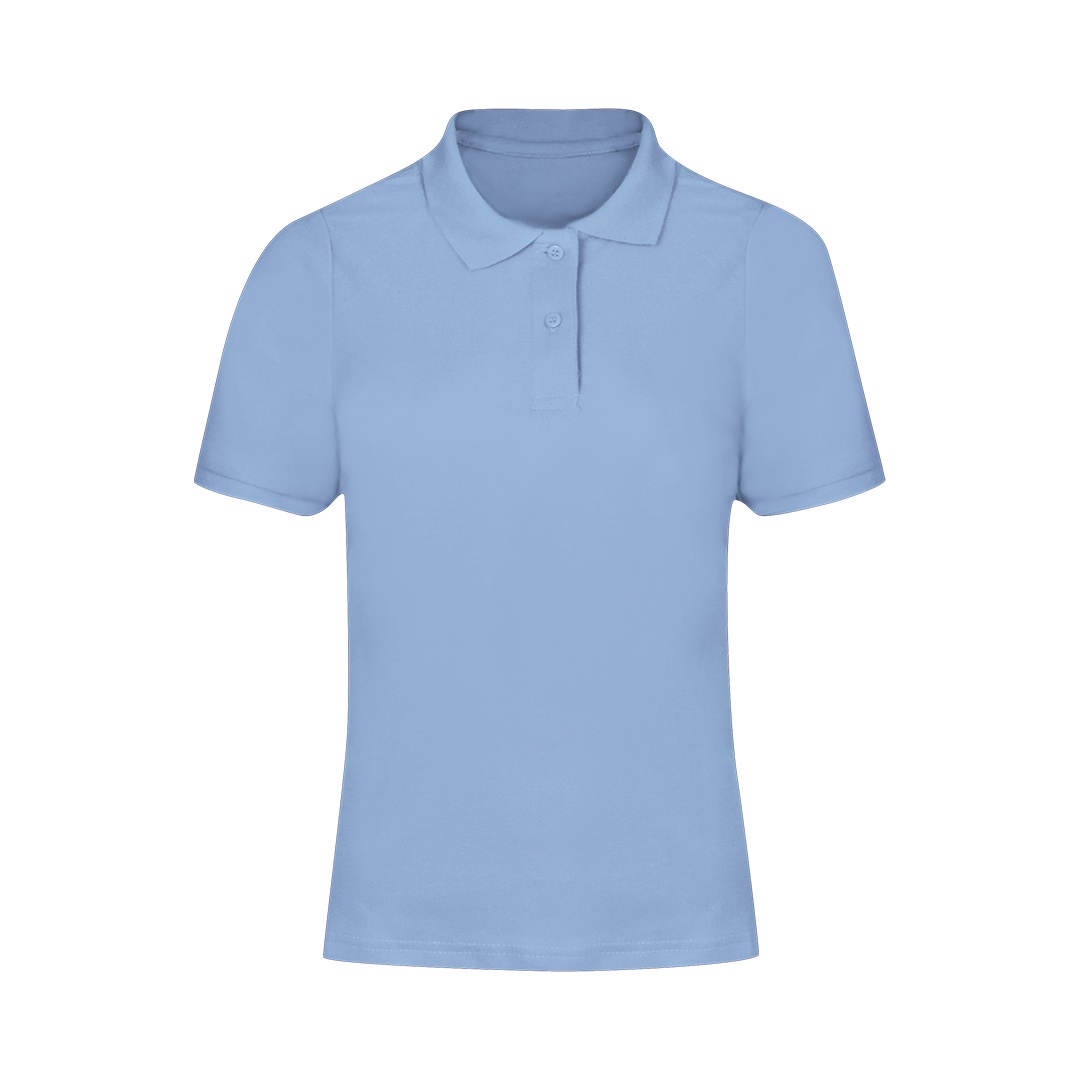 Charles - Tricou polo colorat pentru femei - imagine 3